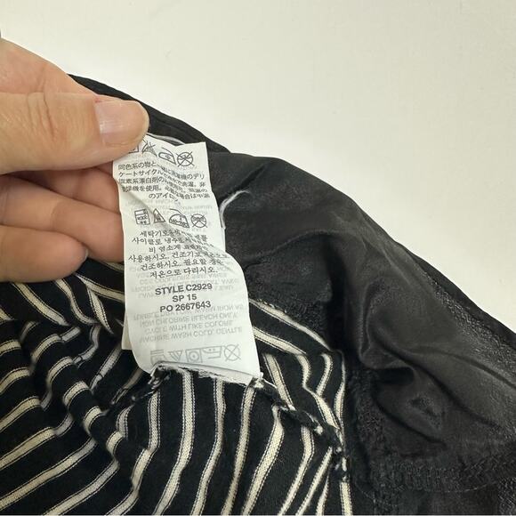 J.Crew Sleeveless Striped Peplum Hem Top - Size Small - Picture 10 of 10